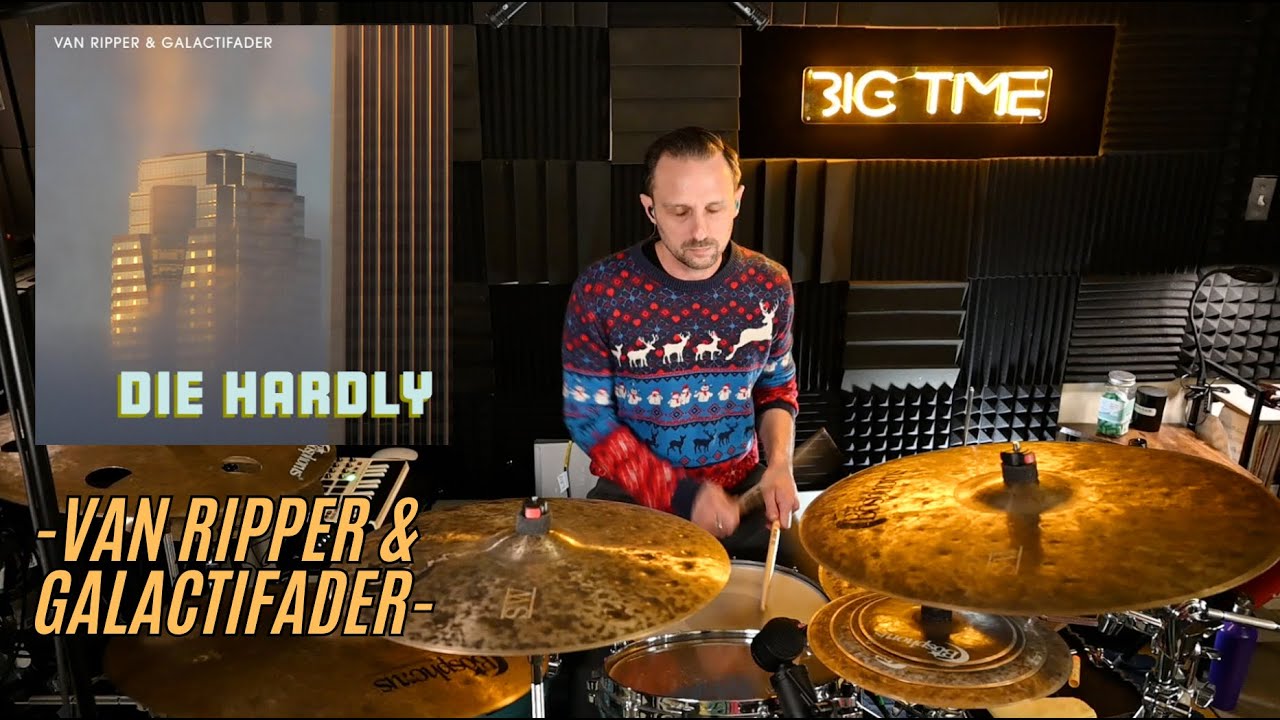Drum Ripper Die Hardly - Van Ripper & Galactifader #drums #drumcover #holiday # ...