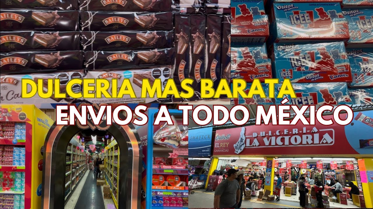 DULCERIA más BARATA de CDMX | ENVIOS a todo MÉXICO