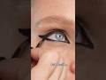 Easy Eyeliner Hack♥️ #eyemakeup #makeuptutorial #makeup #makeuphacks #youtubeshorts #shortvideo #fyp