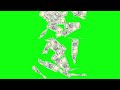 no copyright money falling green screen background hd 1080p