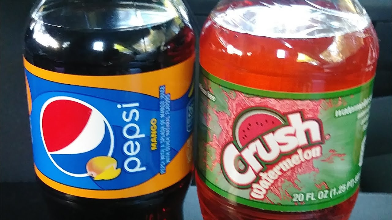 Crush Watermelon & Pepsi Mango Review