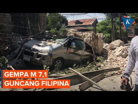 Video: Apa gempa besar di Filipina?