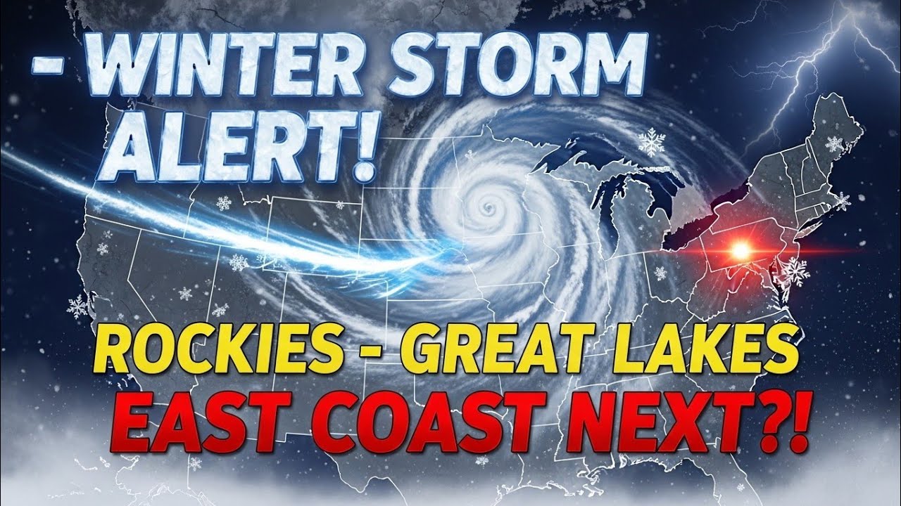 Winter Storm Update: Rockies to Great Lakes & Major East Coast Threat ...