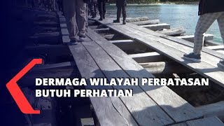 Miris Dermaga Pelabuhan Di Pulau Fani Perbatasan NKRI Kondisi Rusak