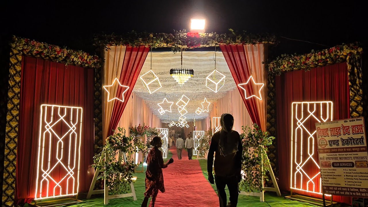 Бюджетная палатка Kam Wala Normal Pipe | Идеи декора от nishad Light Tent House