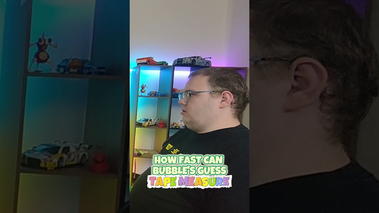 How fast can he guess Tape Measure?