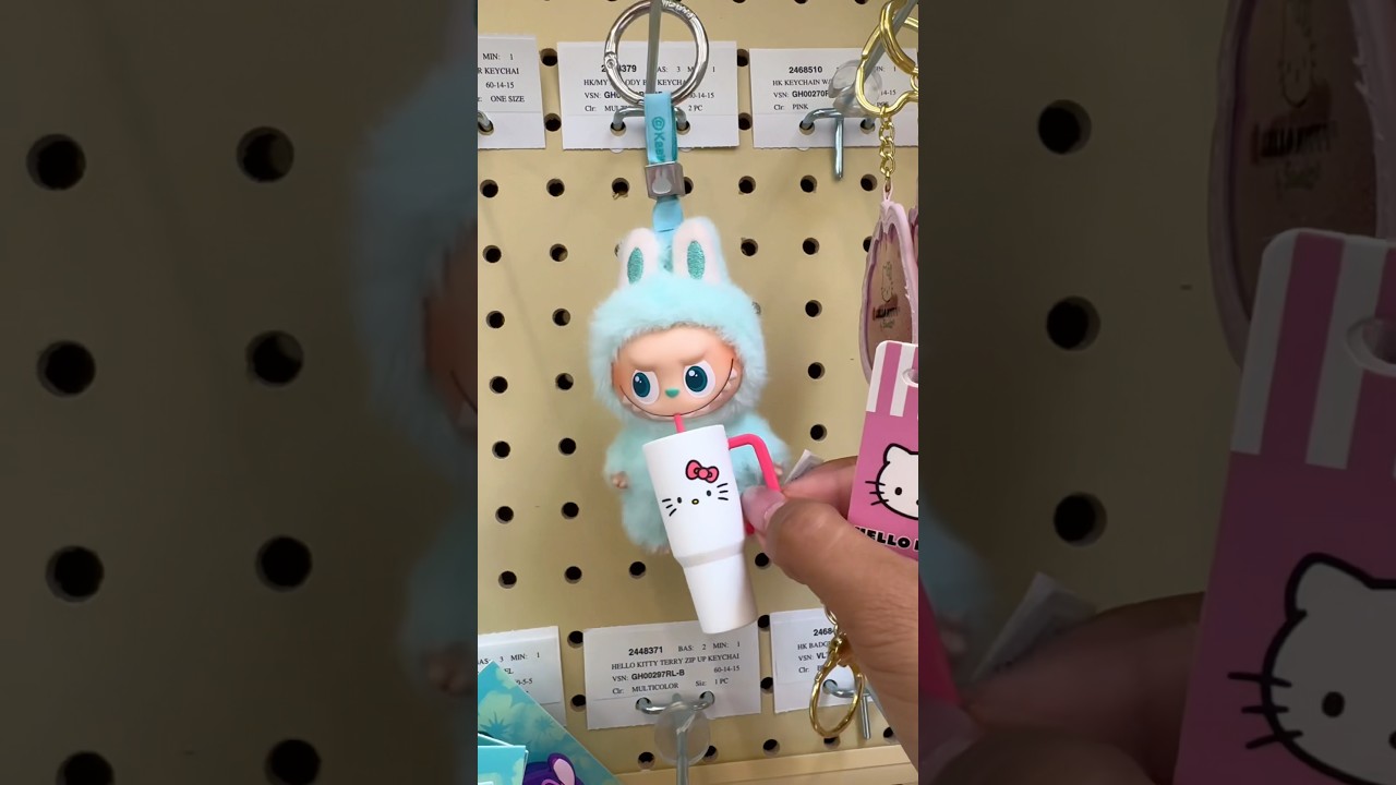 Мини-мир Лабубу в Hobby Lobby 🐰🪑 Милые находки и аксессуары!