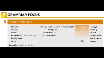 Interchange Intro U9.7 GRAMMAR FOCUS