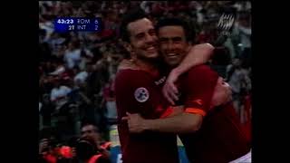 2007 05 09 Italian Cup Final  1st Leg   AS Roma v Inter Milan