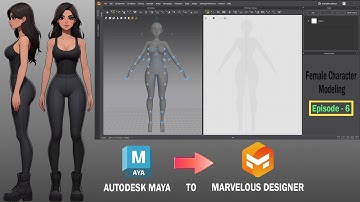 Maya to Marvelous Designer Episode-6 EXPORT Secrets Revealed!