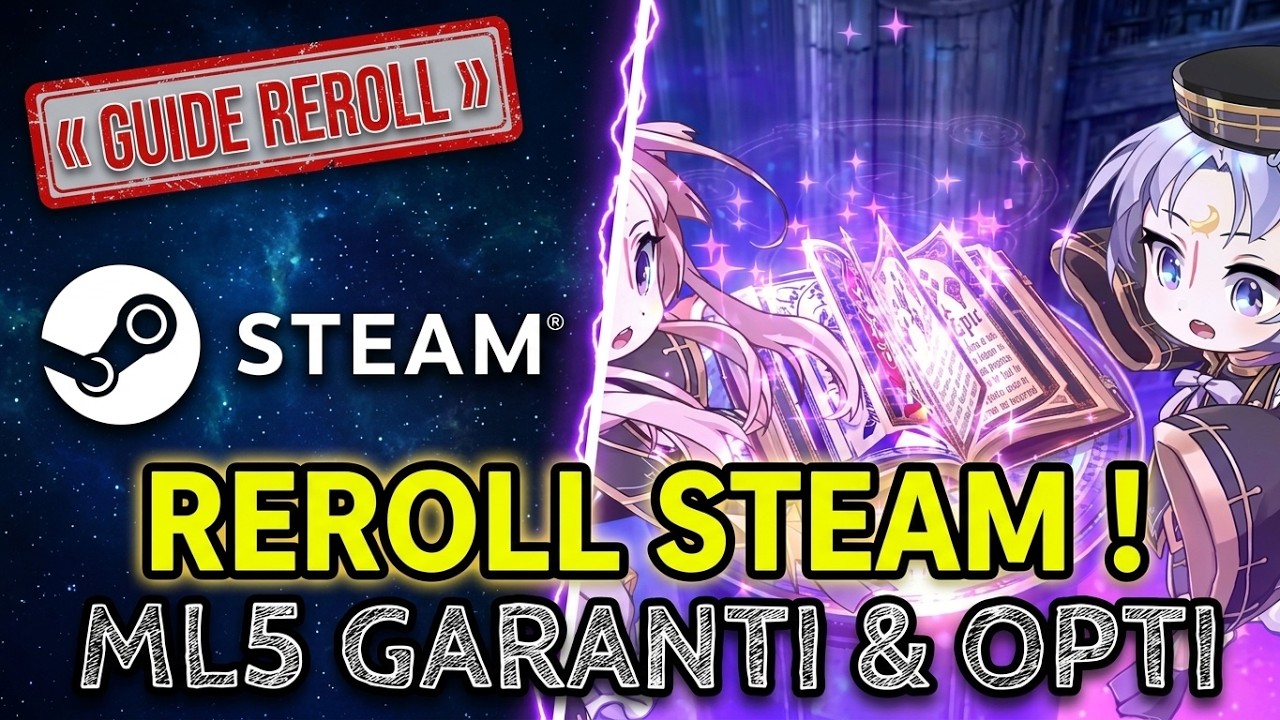 REROLL SUR STEAM : COMMENT AVOIR DES ML5 DÈS LE DÉBUT ! 🚀 (EPIC SEVEN PC)