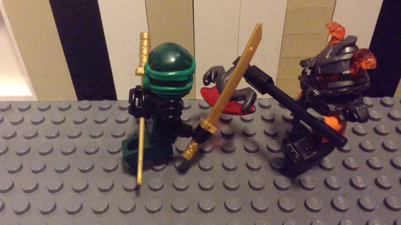 LEGO Ninjago Lloyd vs Commander Blunck