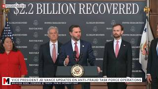 Download Lagu 🇺🇸 Vice President JD Vance Briefs on $2.2 Billion Recovered by the Anti-Fraud Task Force [LIVE]