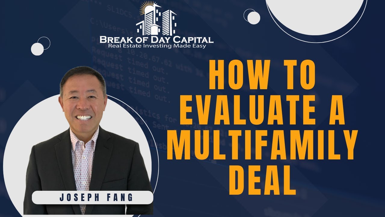 How to Evaluate a Multifamily Deal - YouTube
