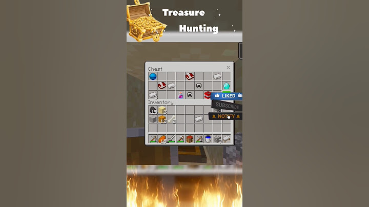 Treasure Hunting | In Minecraft PE/ #shortsfeed #shorts #minecraft