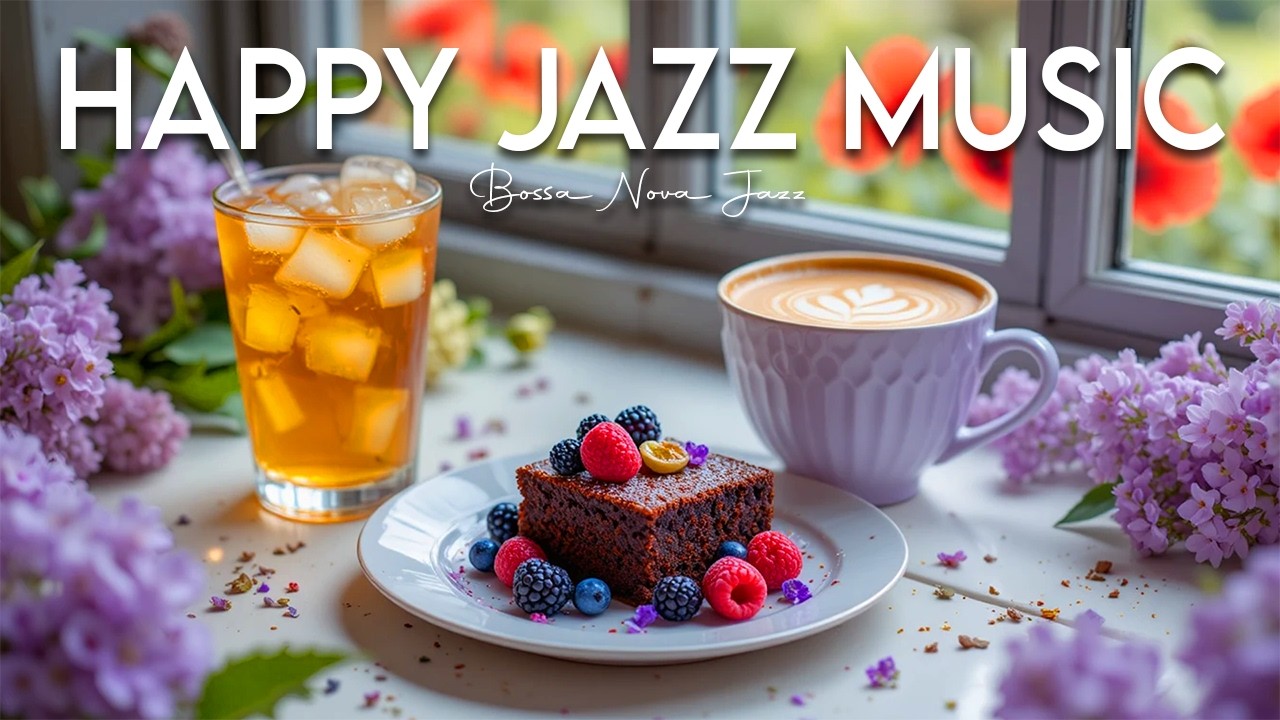 Happy Jazz Music ☕ Bossa Nova Coffee Vibes for Good Mood, Study Focus and Relaxing Morning