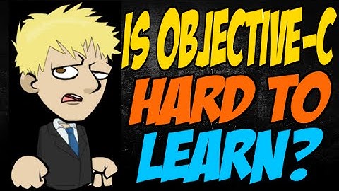 Is Objective-C Hard to Learn?