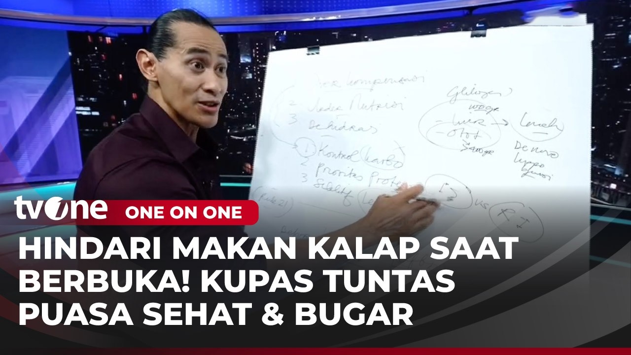 Kontrol Karbo! 3 Strategi Tetap Sehat Selama Puasa Ramadan Versi Ade Rai | One On One tvOne