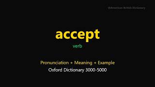 Arti Accept | Definisi Accept | Pelafalan & Contoh | Kata Kerja