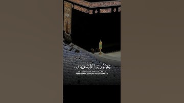 وهو الذي يقبل التوبة عن عباده | سورة الشورى آية ٢٥ | القارئ اسلام صبحي #القرآن_الكريم #قرآن #تلاوات