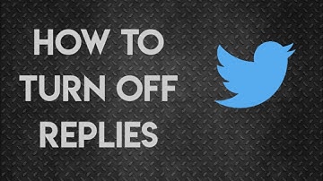 How to turn off replies on your tweet