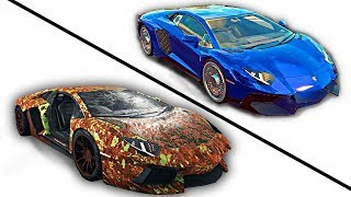 Restoration Damaged Lamborghini - Old SuperCar Aventador Model Car Restoration