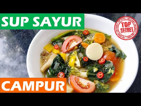 Video: Sup Sayur-sayuran Crevel