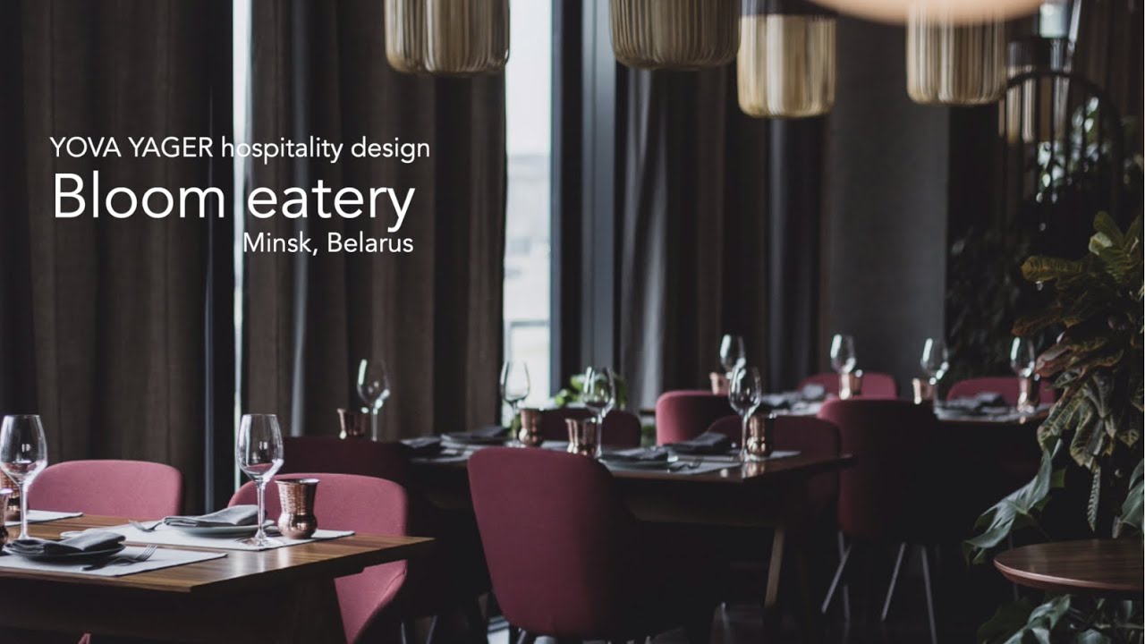 Bloom eatery by YOVA YAGER hospitality design, Minsk | Ukraine