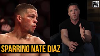 My sparring session with Nate Diaz…