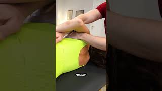 Unlocking Her Hip with a Powerful Chiropractic Adjustment 💪
