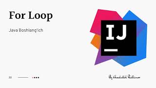 Celebrity (2021) Java dasturlash tili. 22-Dars: For Loop Wealth