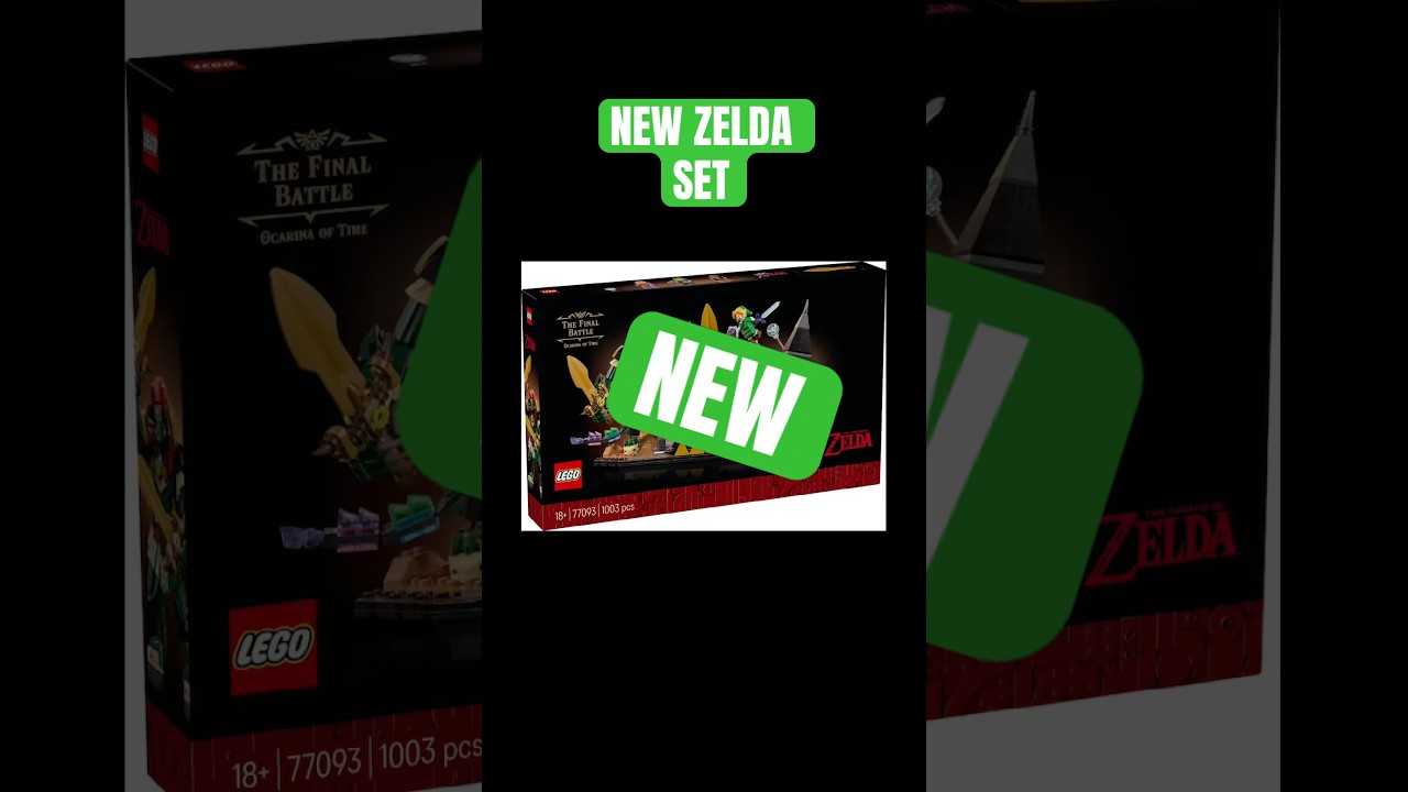 NEW Lego Zelda Set! 77093 - Releasing March 1st! 