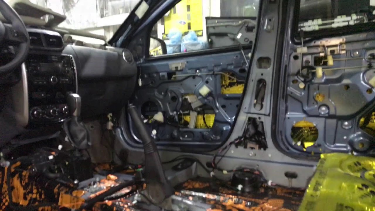 Шумоизоляция nissan terrano