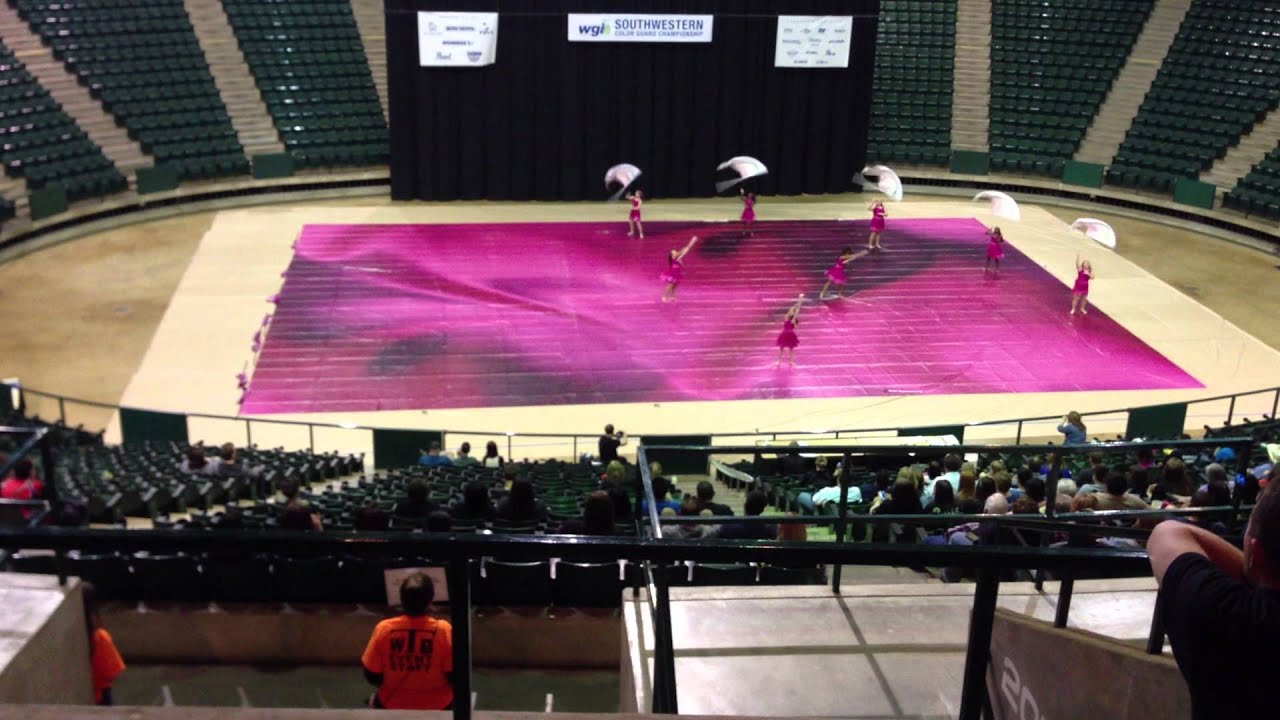 Dawson JV Color Guard Dallas 2013 YouTube