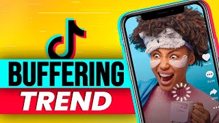 How to create the TikTok Buffering Trend (Tutorial   Template) | Viral TikTok Trend