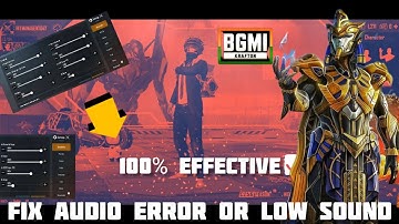 HOW TO FIX LOW SOUND PROBLEM AFTER TURNING ON MIC IN PUBG/BGMI | HOW TO FIX LOW AUDIO PROBLEM