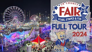 LA County Fair 2024 | Full Tour | Rides | Food | Animals | Exhibits
