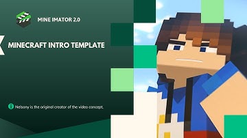 MINECRAFT INTRO TEMPLATE