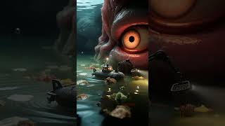 Tiny Explorers Cleaning The Stomach Sea Encounter A Terrifying Monster