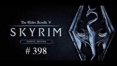 The Elder Scrolls V: Skyrim walkthrough part 398 Alteration ritual spell