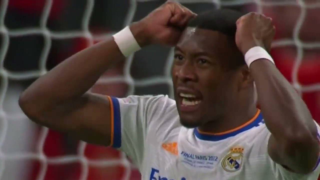 Big Wall David Alaba vs Liverpool UCL Final 2022
