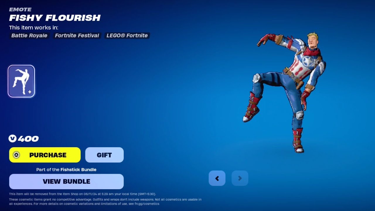 Fortnite Fishy Flourish Emote Return In Item Shop and New Event ...