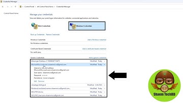How to Use Credential Manager on Windows 11