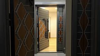 Get this solid Alucobond Security door from us. #doors #securitydoor #safetydoor #entrancedoor #fyp