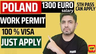 Poland Work Permit Visa 2023 | how to get 100% poland work visa | Apply for Jobs in Poland 2023