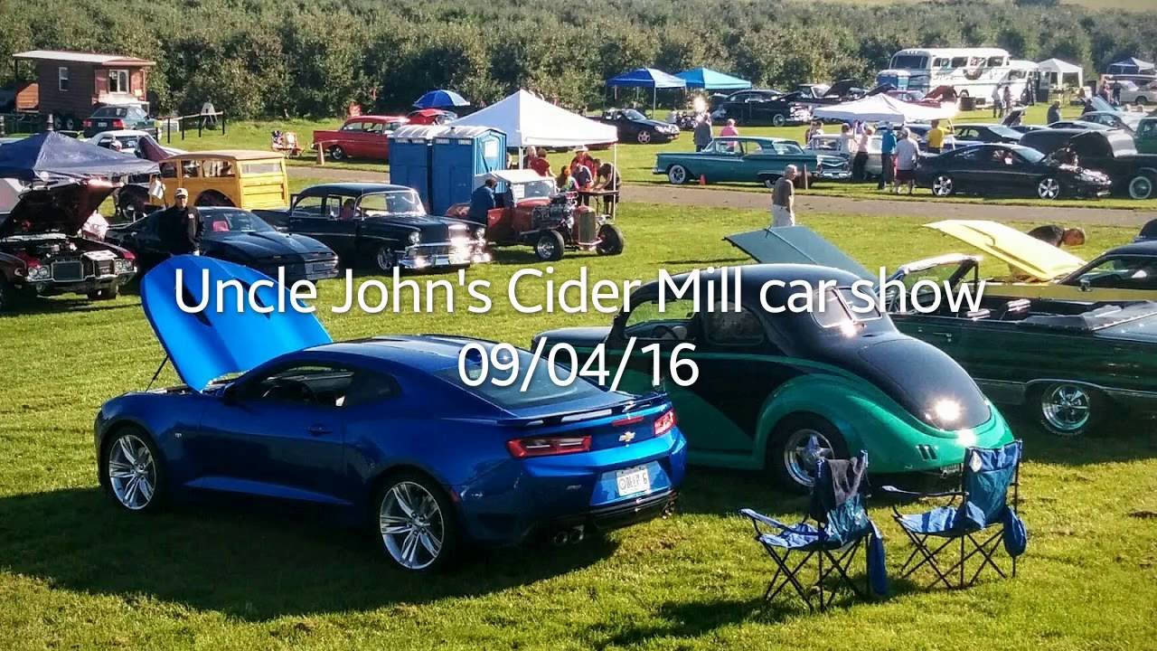 Uncle John's Cider Mill car show 2016 YouTube