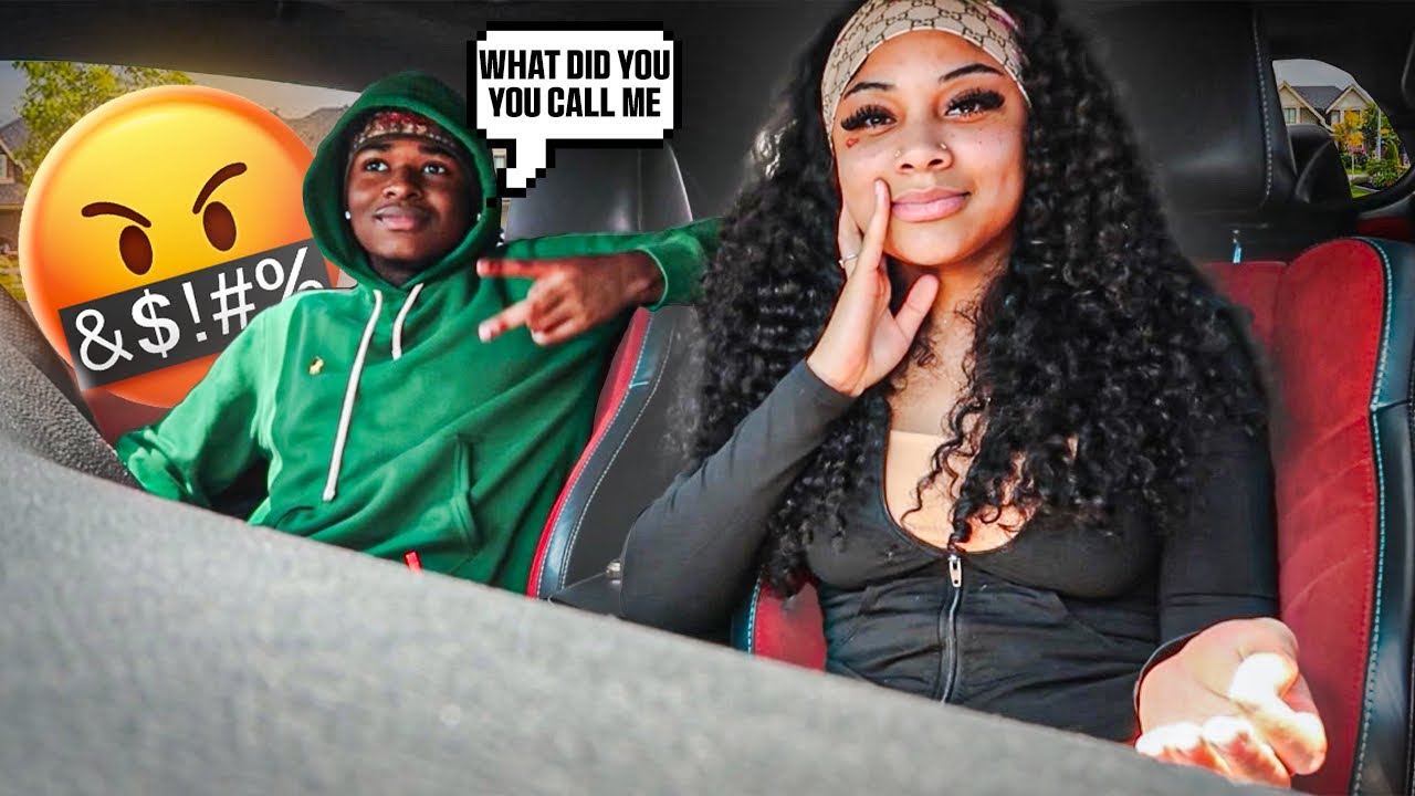 I CALLED MY BOYFRIEND @Hoodrixhkai ANOTHER GUYS NAME (HE WAS HEATED) 🔥🤣🤬