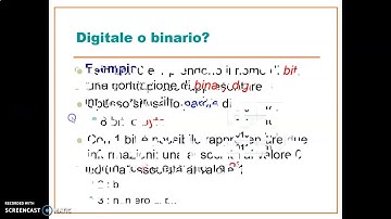 2 - Codifica numerica, bit, byte, tabella ASCII e UNICODE