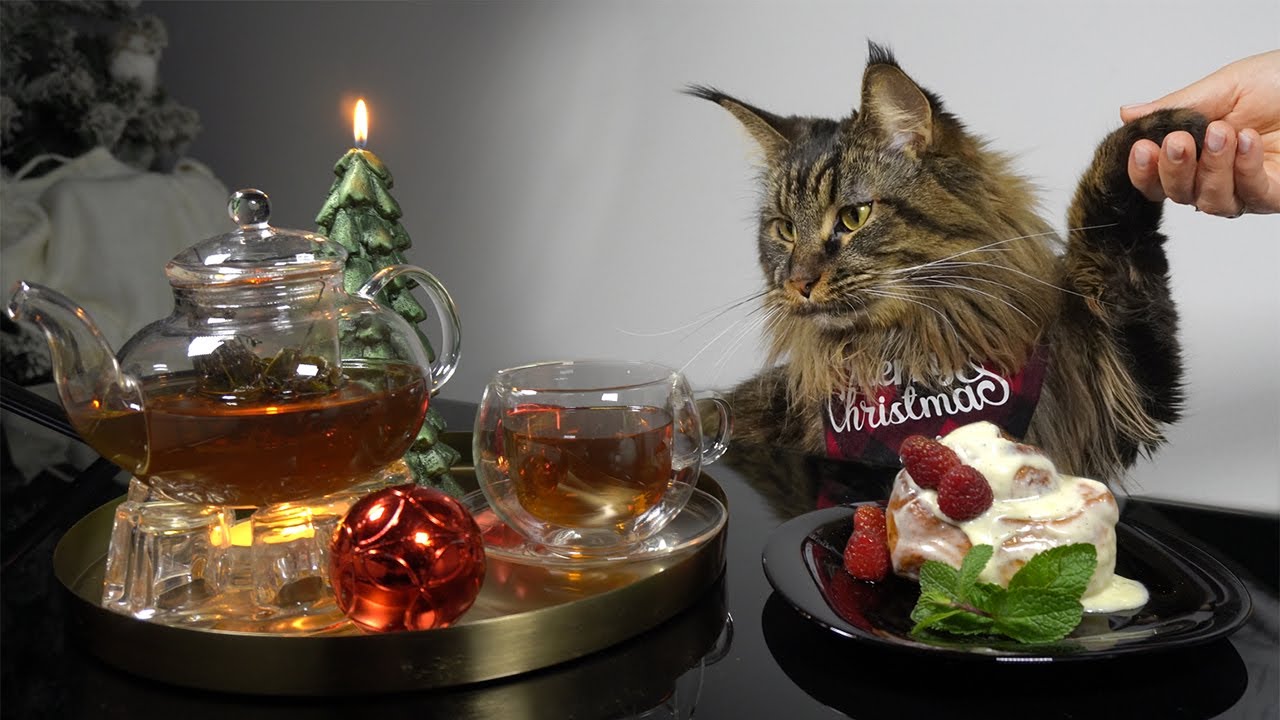 Christmas Cinnamon Buns | Cooking With Nyx