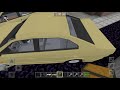 Minecraft gerçekçi araba modu(bagaj,kapı vb)